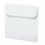 Artoz papel mosaico sobres cuadrados, blanco, engomado en húmedo, 20 uds. (155 x 155 mm)
