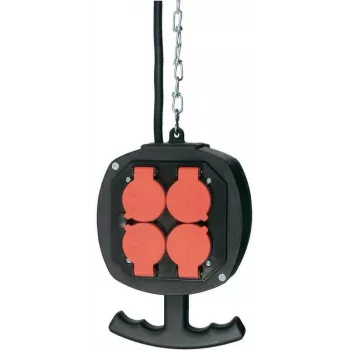 AS SCHWABE Distribuidor de suspensión ES2 32A 5 polos CEE con diferencial y 6 tomas IP44 60973