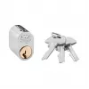 ASSA D12 bombín doble 31/31 cromado 3 llaves