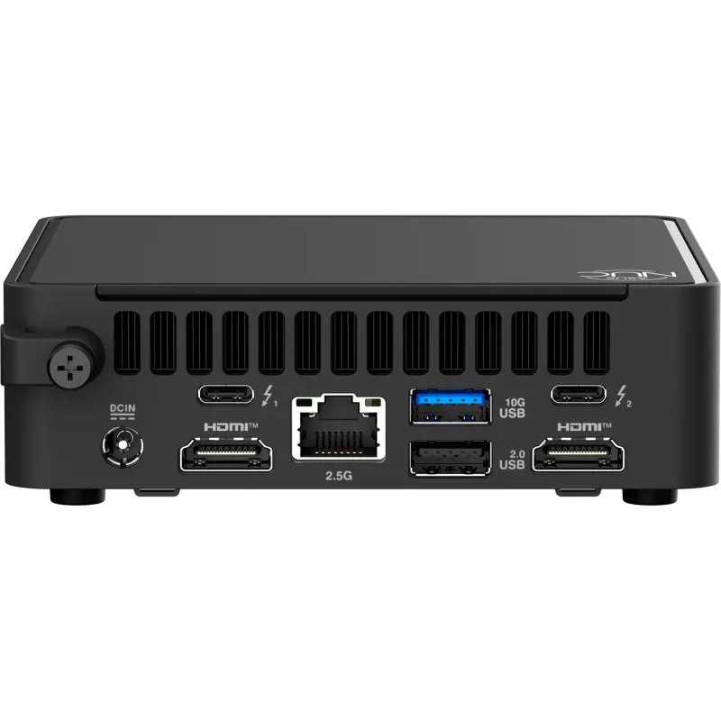 ASUS NUC 15 Pro Slim RNUC15CRKU500002 Intel Core Ultra 5 225H 16GB RAM 1TB SSD sin sistema operativo negro