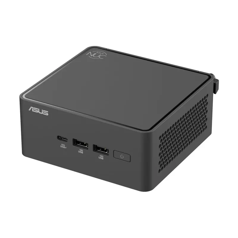 ASUS NUC 15 Pro Tall Kit RNUC15CRHU700000 - Barebone Mini-PC, Intel Core Ultra 7 225H, vPro, sin RAM, sin almacenamiento, Wi-Fi 7