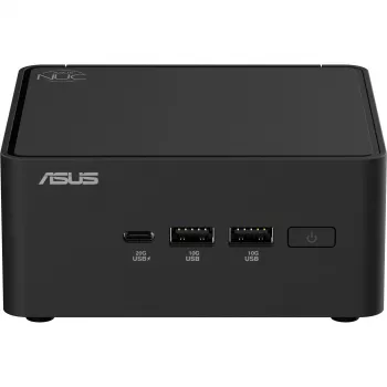 ASUS NUC 15 Pro Tall RNUC15CRHU700002, Intel Core Ultra 7 255H, 16GB, 1TB SSD, sin sistema operativo, Negro