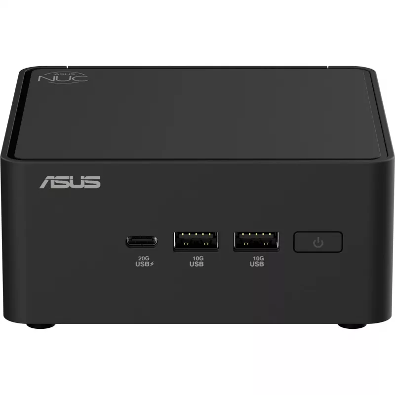 ASUS NUC 15 Pro Tall RNUC15CRHU700002, Intel Core Ultra 7 255H, 16GB, 1TB SSD, sin sistema operativo, Negro