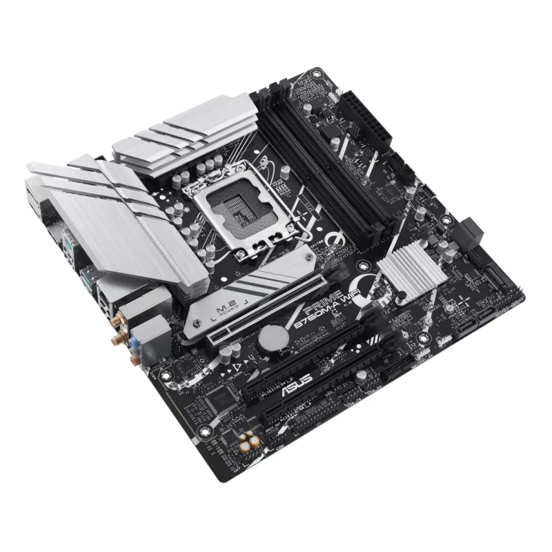 ASUS PRIME B760M-A WIFI LGA1700 placa base y Prime LC 240 ARGB refrigeración líquida para CPU pack