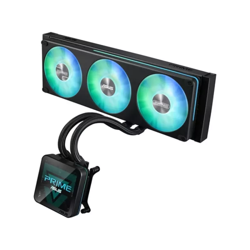 ASUS Prime SLC II 360 ARGB LCD AIO refrigeración líquida para CPU, radiador de 360 mm, AM5/AM4/LGA1851/LGA1700