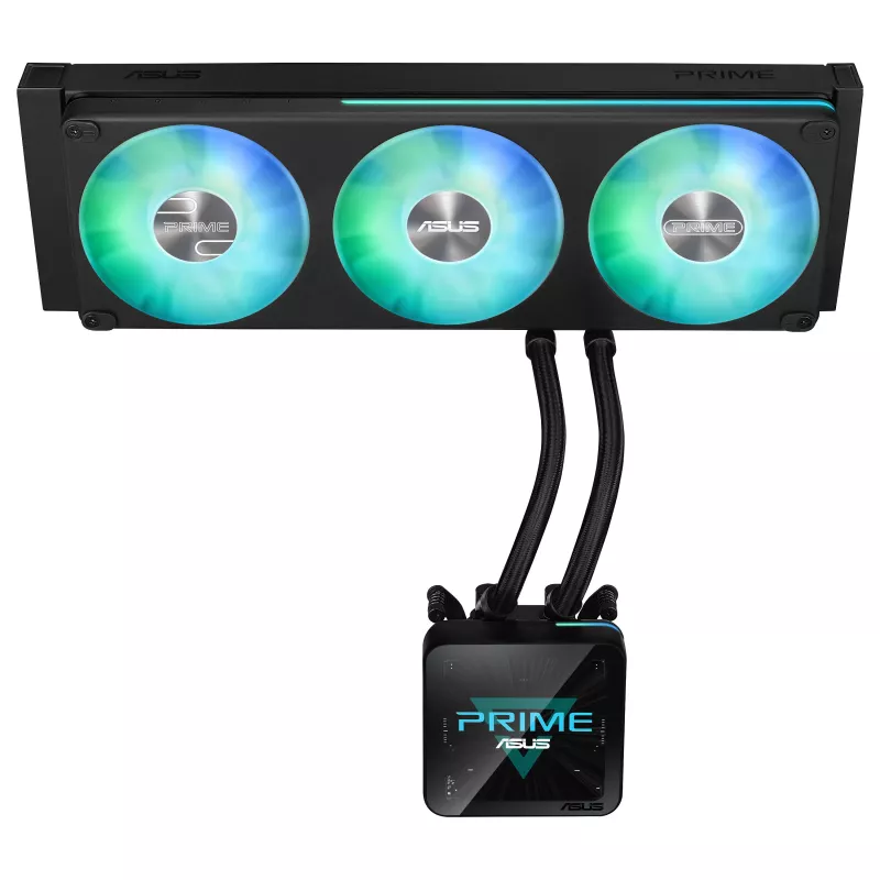 ASUS Prime SLC II 360 ARGB LCD AIO refrigeración líquida para CPU, radiador de 360 mm, AM5/AM4/LGA1851/LGA1700