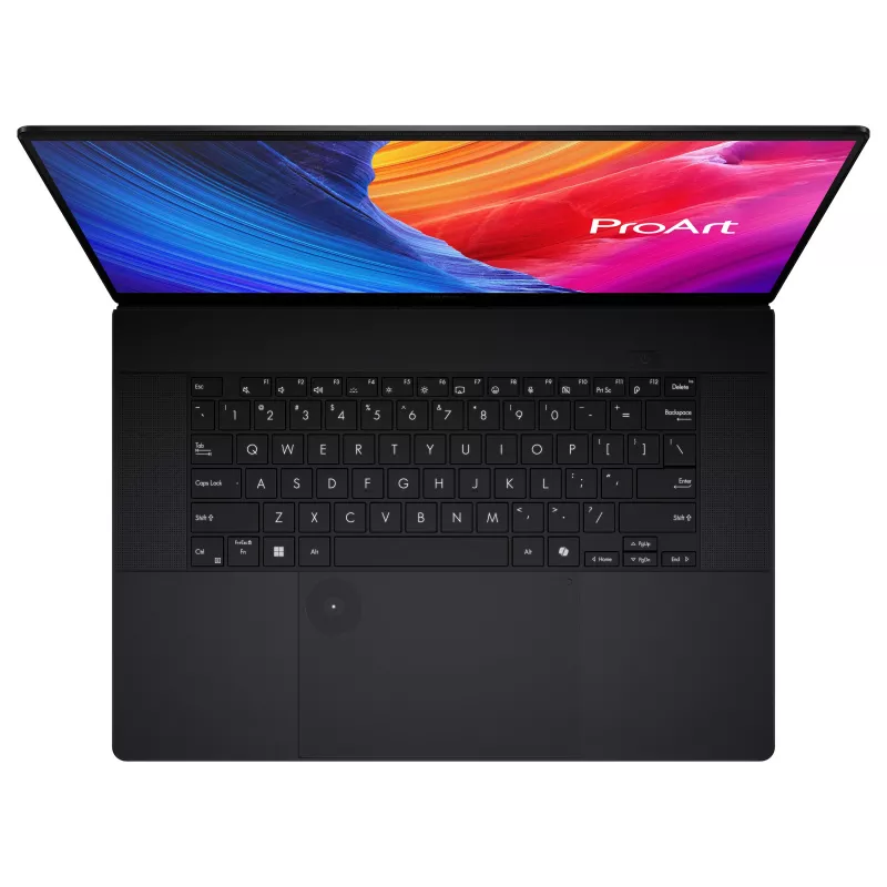 ASUS ProArt P16 H7606WP-SR271W portátil, 16 inch 3K OLED táctil 120Hz, AMD Ryzen AI 9 HX 370, 32GB LPDDR5x, 1TB SSD, GeForce RTX 5070 8GB, Windows 11 Home, teclado QWERTZ alemán