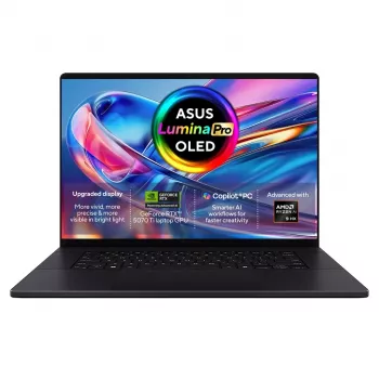 ASUS ProArt P16 H7606WR-SE058X Ryzen AI 9 HX 370 16,0 pulgadas 4K OLED 120Hz 1600nits Antirreflejo Portátil 32GB LPDDR5X 1TB SSD GeForce RTX 5070 Ti 12GB Cámara FHD 90WHrs Windows 11 Pro Aluminio Negro
