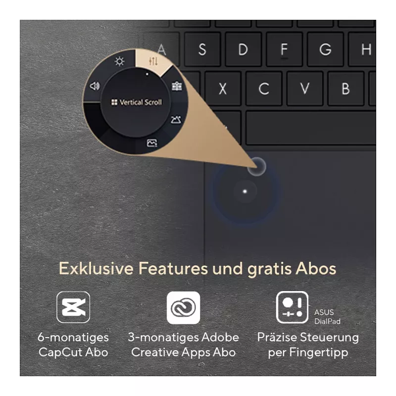 ASUS ProArt P16 (H7606WW-SE002X) portátil AI, 16 inch 4K OLED, Ryzen AI 9 HX 370, 64GB RAM, 2TB SSD, RTX 5080, Windows 11 Pro