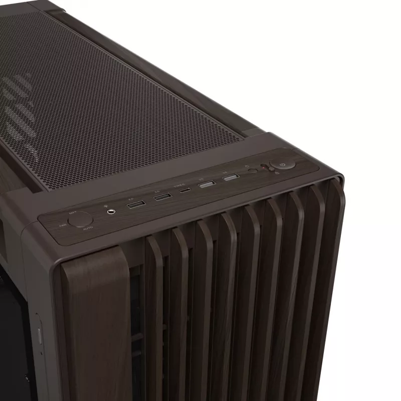 ASUS ProArt PA602 Wood Edition Retro Brown - Torre Midi con cristal templado