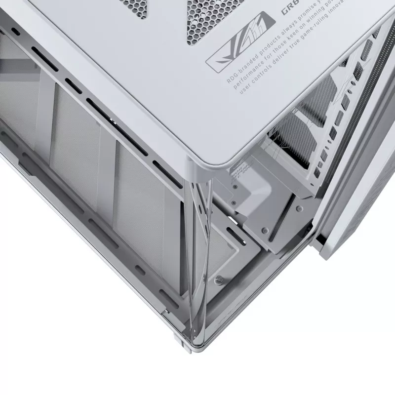 Caja PC semitorre ASUS ROG CRONOX GR801 CURVE TG ARGB WHITE