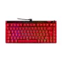 Teclado gaming ASUS ROG Falchion Ace 75 HE Red (distribución DE, interruptores ópticos ROG HFX V2)