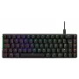 ASUS ROG Falchion Ace M705 65% Teclado gaming mecánico con cable, USB-C, tasa de sondeo 1000Hz, interruptores ROG NX Red, teclas PBT, RGB Aura Sync, Negro
