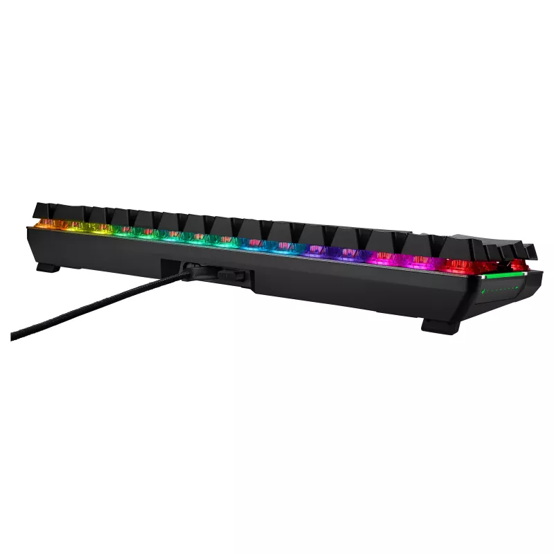 ASUS ROG Falchion NX Teclado gaming mecánico, formato 65%, switches ROG NX Red, inalámbrico/cableado, retroiluminación RGB, negro
