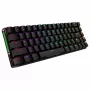 ASUS ROG Falchion NX Teclado gaming mecánico, formato 65%, switches ROG NX Red, inalámbrico/cableado, retroiluminación RGB, negro
