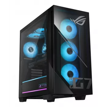 ASUS ROG G700 GM700TZ-R9800X283W PC torre gaming - AMD Ryzen 7 9800X3D, 32GB DDR5, 2TB SSD, Radeon RX 9070 XT, Windows 11 Home, negro