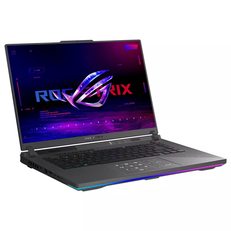 ASUS ROG Strix G16 G614FR-TS229W portátil gaming, 16 inch WQXGA IPS 300Hz, AMD Ryzen 9 9955HX, 32GB DDR5, 1TB SSD, GeForce RTX 5070 Ti 12GB, Windows 11 Home, teclado QWERTZ alemán