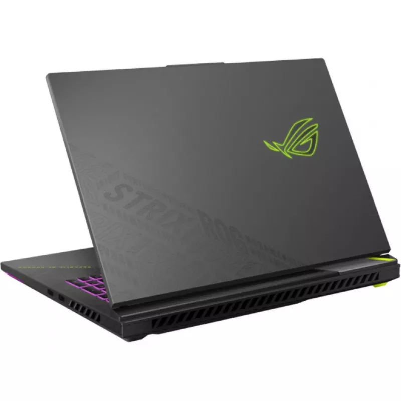 ASUS ROG Strix G16 G614PR-RV003W Portátil gaming, 16 pulgadas WUXGA IPS 165Hz, AMD Ryzen 9 8940HX, 32GB DDR5, 1TB SSD, GeForce RTX 5070 Ti 12GB, Windows 11 Home, teclado QWERTZ alemán