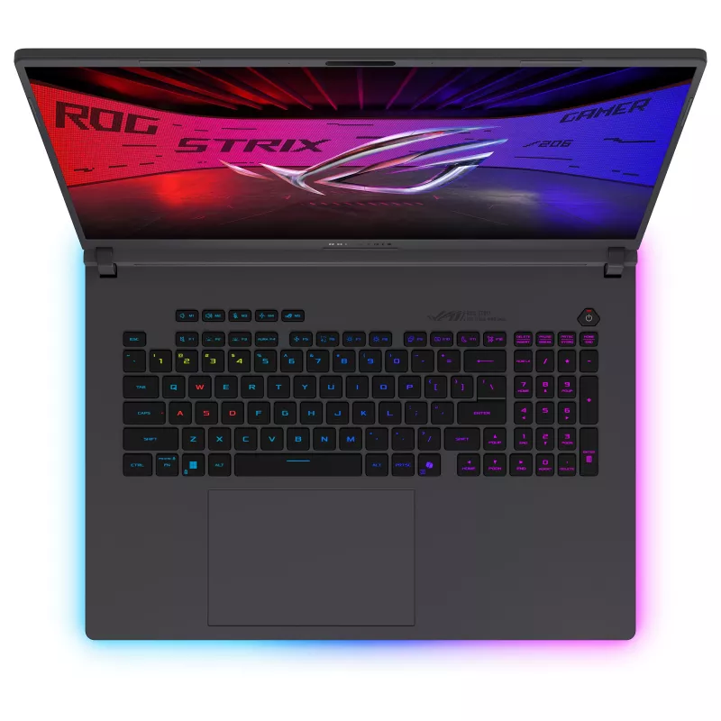 ASUS ROG Strix G18 G815LR-TT300W portátil gaming, 18 inch WQXGA IPS 300Hz, Intel Core Ultra 9 290HX Plus, 32GB DDR5, 1TB SSD, GeForce RTX 5070 Ti 12GB, Windows 11 Home, teclado QWERTZ alemán
