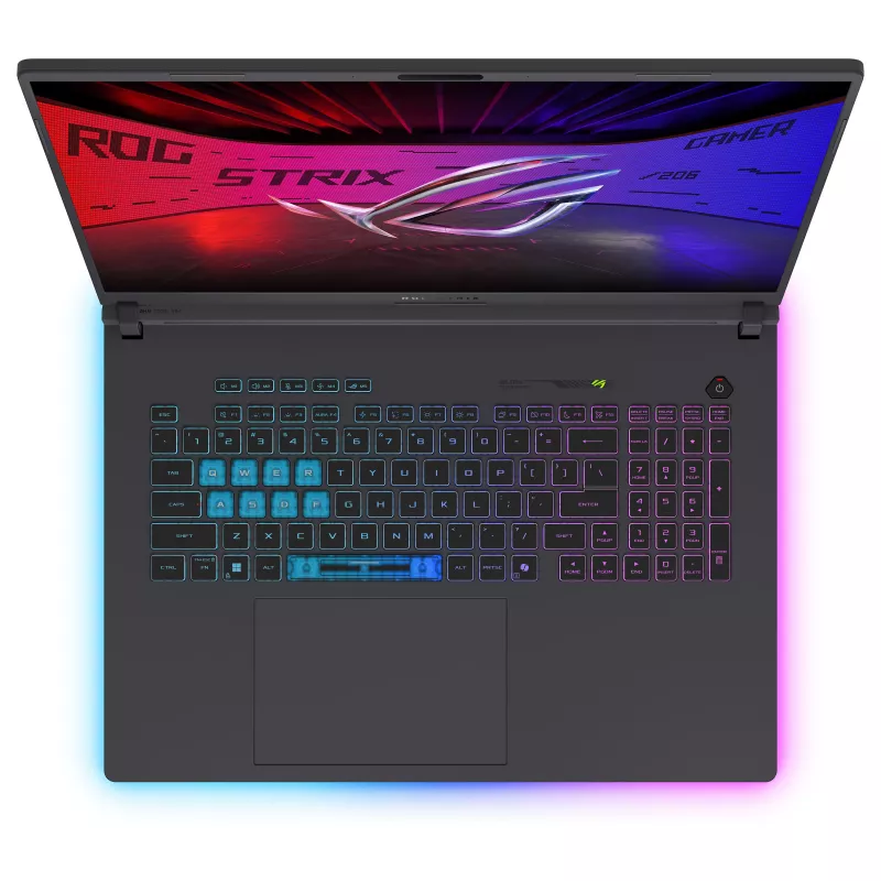 ASUS ROG Strix G18 G815LW-SA269W portátil gaming, 18 inch 2.5K Mini LED 240Hz, Intel Core Ultra 9 290HX Plus, 32GB DDR5, 1TB SSD, GeForce RTX 5080 16GB, Windows 11 Home