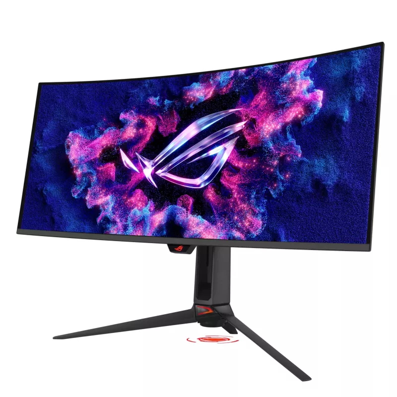Monitor gaming curvo ASUS ROG Swift OLED PG34WCDN 34 inch WQHD 360Hz QD-OLED HDMI DP USB-C USB Hub Negro