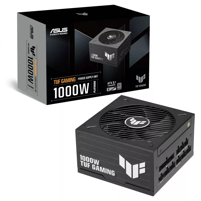 ASUS TUF-GAMING-1000P fuente de alimentación ATX 1000W 80+ Gold totalmente modular (negra)
