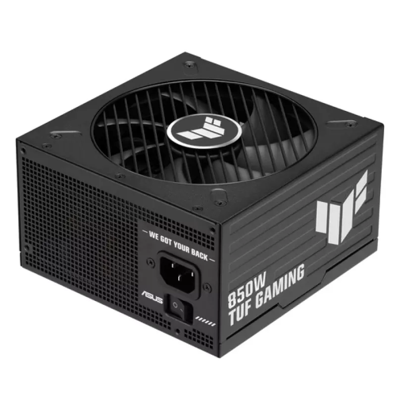 ASUS TUF Gaming Fuente de alimentación 850W Platinum - ATX, totalmente modular, 80+ Platinum, negro