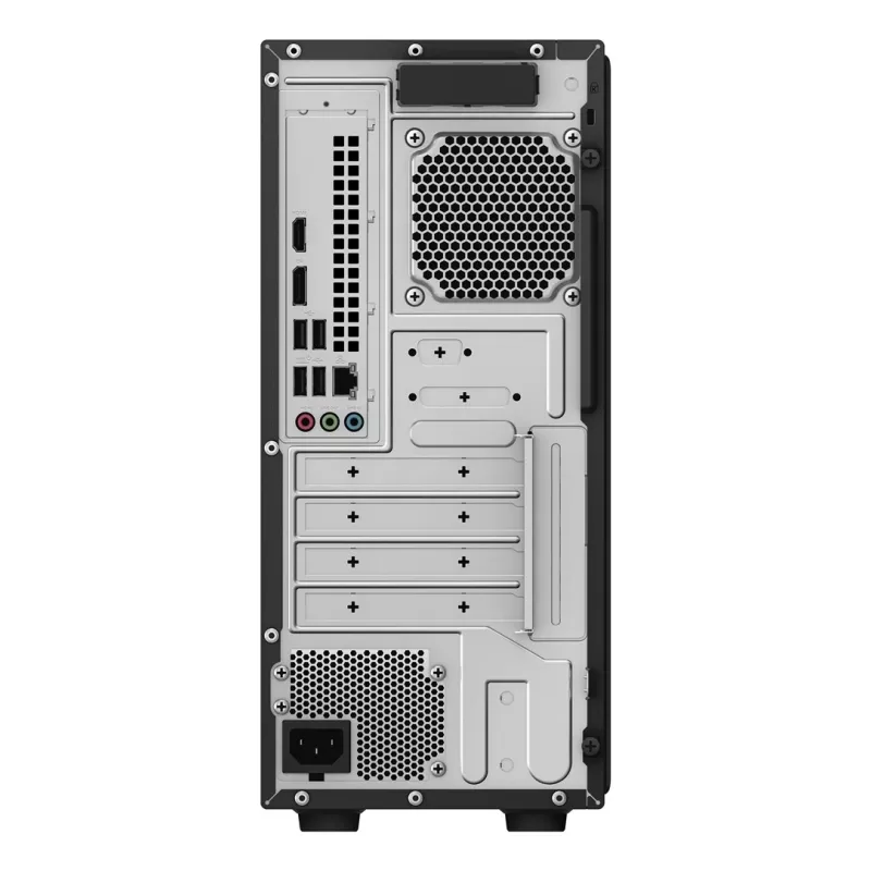ASUS V700 Mini Tower VM701MG-OR7445039W Copilot+ PC, AMD Ryzen AI 7 445, 16GB DDR5, 512GB SSD, Windows 11 Home, negro con detalle en madera