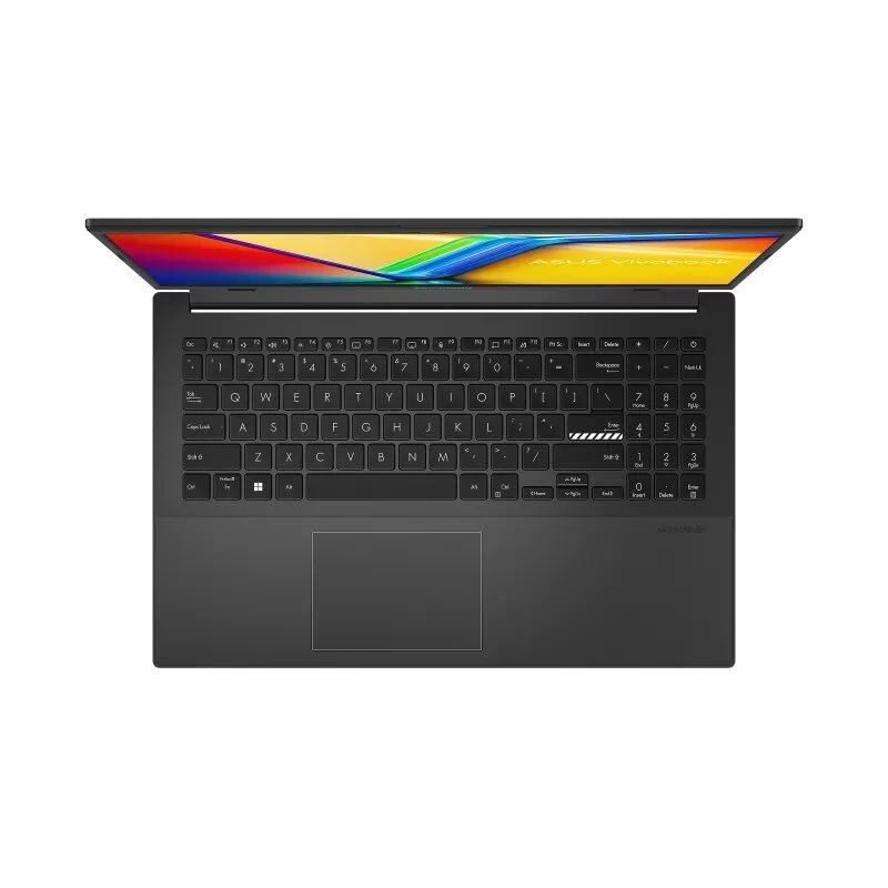 ASUS Vivobook Go 15 E1504FA-KM5411W portátil, AMD Ryzen 3 7320U, 15,6 inch Full HD IPS, 16GB LPDDR5, 512GB SSD, Windows 11 Home, Mixed Black
