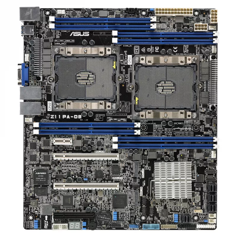 ASUS Z11PA-D8 placa base para servidor - Dual Socket P LGA 3647, Intel C621, SSI CEB, IPMI