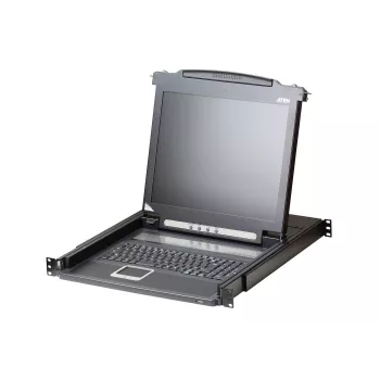Consola deslizante ATEN CL1000M-ATA-DNG con LCD de 17