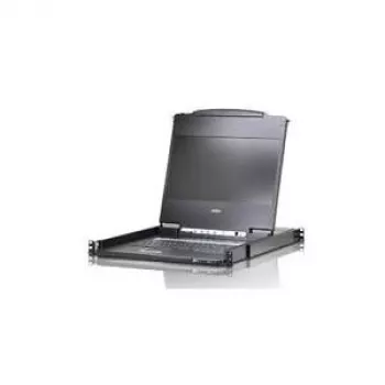 ATEN CL6700MW 1U 17 inch Full HD DVI consola KVM LCD - negro CL6700MW-AT-XG-2XK06DNG