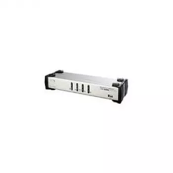 ATEN CS-1744 conmutador KVMP Dual-View con USB y audio, 4 puertos, VGA, 2048x1536, metal