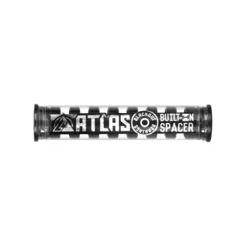 Atlas Blackout Bearings Rodamientos de skate ABEC 9 (pack de 8) con separadores y arandelas de velocidad