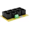 ATTE AEPI-4-10-OF Adaptador PoE pasivo de 4 canales, 10/100 Mbps