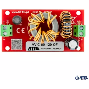ATTE convertidor DC/DC AVIC-50-120-OF 10-15V 50W 4A