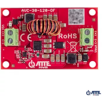 Inversor DC/DC ATTE AVC-30-120-OF 24V a 12V 30A 360W convertidor reductor