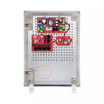 Switch PoE ATTE IPUPS-5-11-XL2 de 5 puertos con fuente de alimentación con buffer integrada