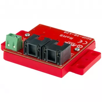 ATTE SDIP-40-120 Fuente de alimentación PoE, 48W, 40V DC, 10/100 Mbps