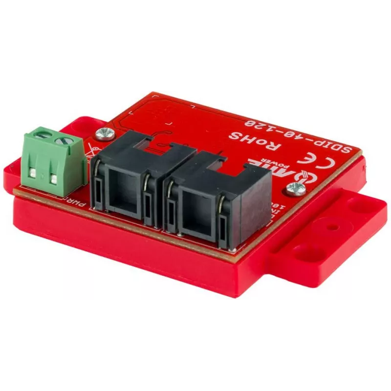 ATTE SDIP-40-120 Fuente de alimentación PoE, 48W, 40V DC, 10/100 Mbps
