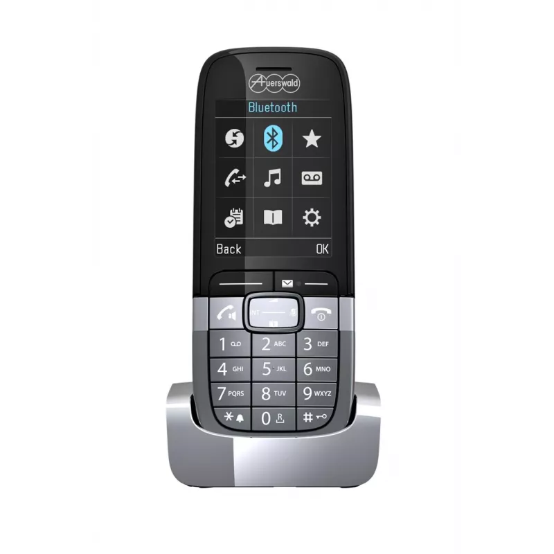 Auerswald COMfortel M-725 Estación base DECT IP, gris titanio (90246)