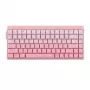 AULA HERO84 HE Pink Gradient Contour Dragon King Teclado mecánico RGB Gasket