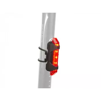 Author A-Stake Luz de bicicleta mini USB recargable