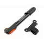 Bomba de mano mini Author AAP Booster – Presta/Schrader, 120 PSI, negra