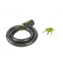 Candado de cable Author ACL-85 C-Sleeve 25x1000mm con llave, negro/verde