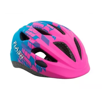 Casco Author Flash Inmold X8, rosa/azul, 47-51 cm