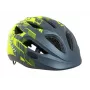 Author Flash Inmold X8 Casco de bicicleta para niños - Gris/Amarillo, 47-51 cm