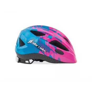 Author Casco Star Rider Inmold 51-55 cm (rosa neón/azul)