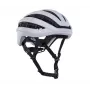 Author Impresa casco de bicicleta Inmold 59-61 cm plateado/blanco
