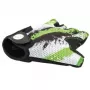 AUTHOR Junior X6 Guantes de ciclismo de dedos cortos, talla M, verde/blanco/negro
